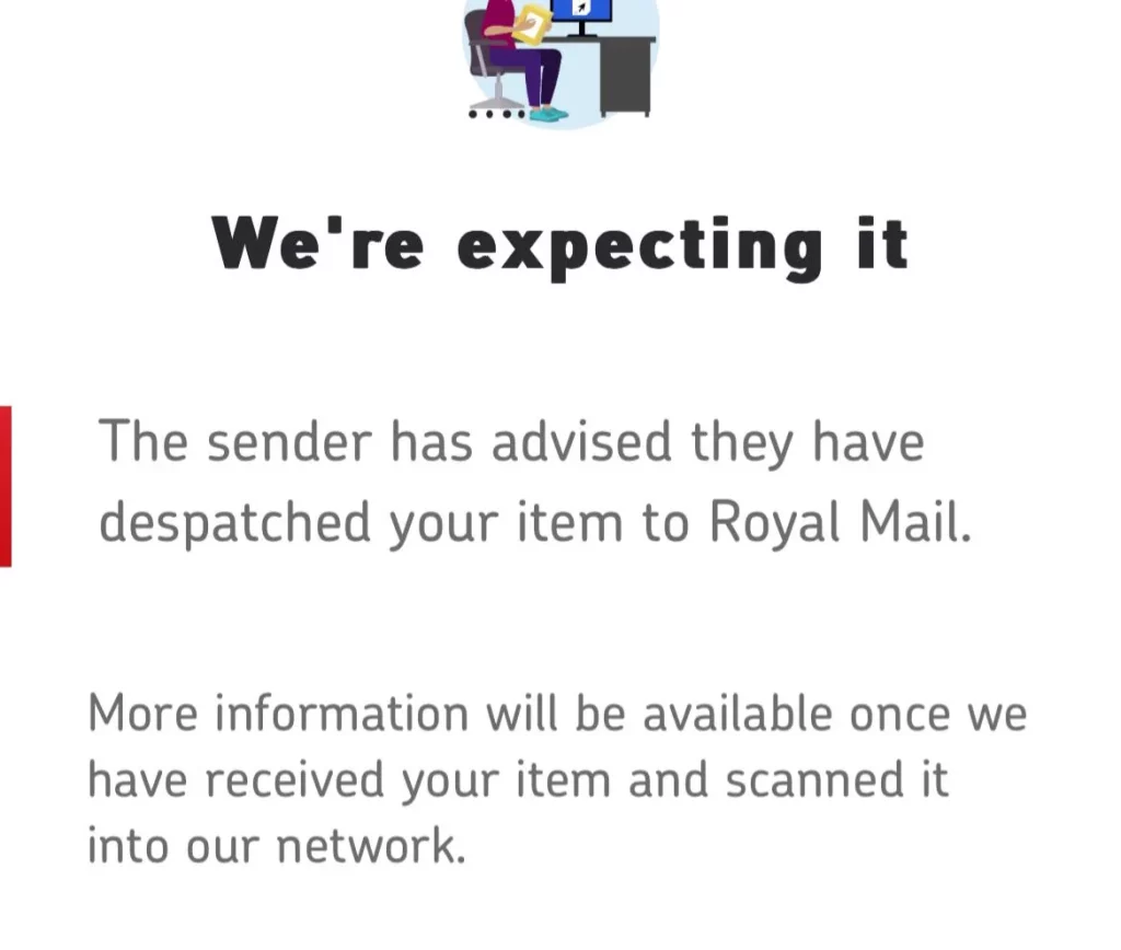 We're Expecting It Royal Mail